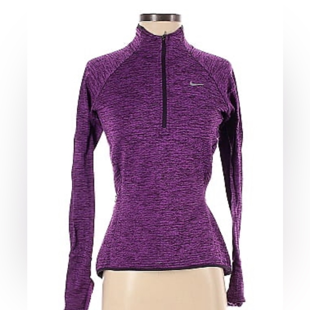 Nike Dri fit running top half zip